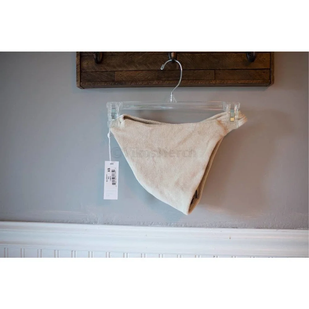 Frankies Bikini Barb Terry Bottoms in Sand XS NEW
